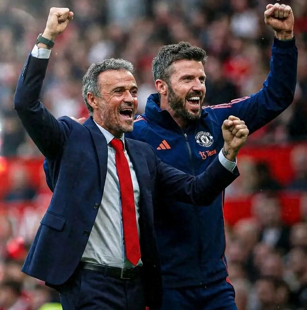 Manchester United plots to lure Enrique, with million-pound annual salary becoming a hurdle! Carrick winning 5 more matches might sway Sir Ratcliffe.