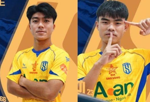 Two U19 talents officially step up to the V-League stage