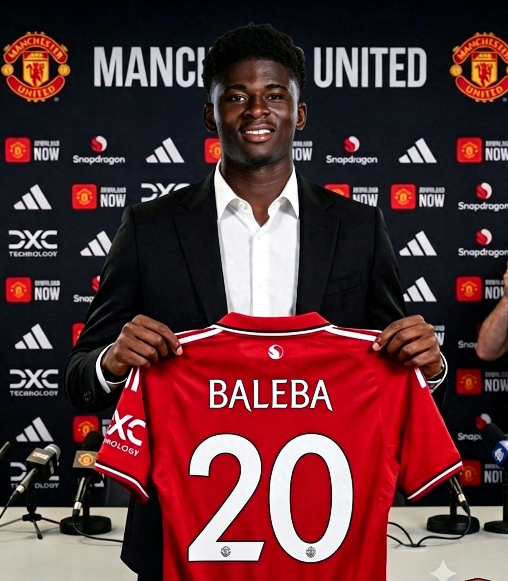 Manchester United is making a £65 million bid for Baleba! Mount's injury facilitates the deal, with the player expected to play as a defensive midfielder and left-back.