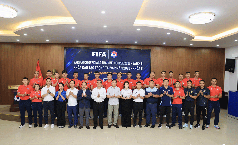 Special VAR Referee Training Course Launched in Vietnam