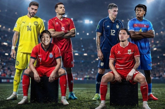 Vietnam's national team falls behind Southeast Asia in the naturalization race
