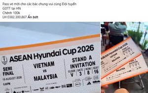 Tickets for Vietnam vs. Malaysia match see sharp price drops, some even sold at face value