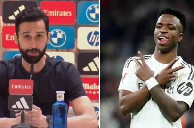 Coach Alvaro Arbeloa: 'Real Madrid builds their playstyle around Vinicius Jr'