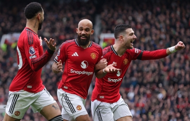 Manchester United's top striker causes a sensation with a sprint like an athlete