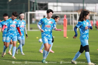 Vietnamese Women's Team to Fly Two Legs for Asian Cup Finals