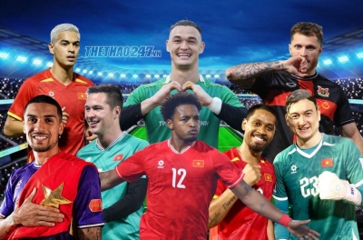 A lineup of naturalized stars who could help Vietnam's national team win the AFF Cup 2026