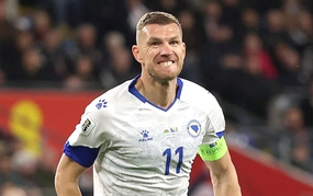 The Italians are deeply afraid of Dzeko.