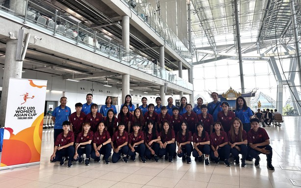 Vietnam's U20 team arrives in Bangkok, ready for the challenge at the Asian Cup finals.