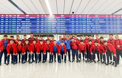 Vietnam's U23 team returns home after finishing bottom of the table at the China tournament.