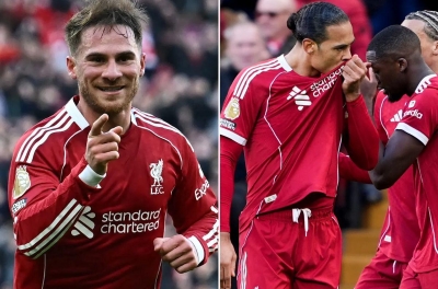 Liverpool secures a spectacular 5-star victory, turning up the heat on Manchester United