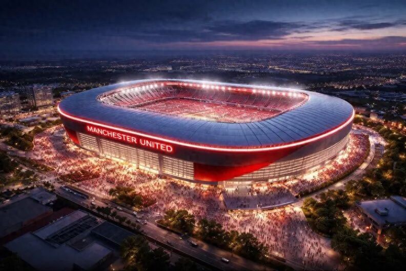 Lad's got game! Manchester United's new stadium will feature a pool, VIP swimwear parties costing £500 per match.