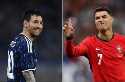 Ronaldo overshadowed Messi's great milestone