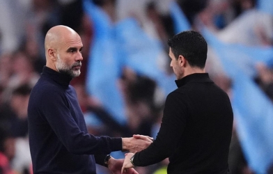 Pep Guardiola: 'We are not yet at Arsenal's level at this moment'