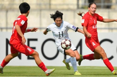Vietnam's football team officially bids farewell to the Asian tournament after a painful defeat.
