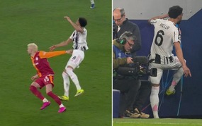 The controversial red card in the Champions League