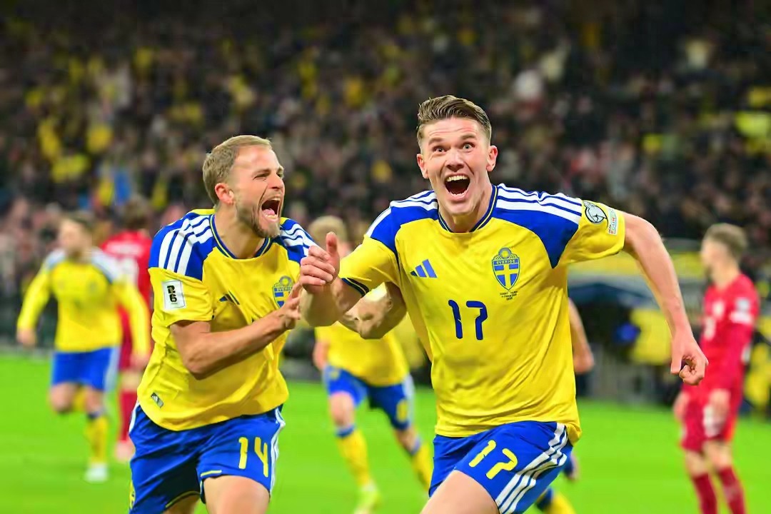 Clear objectives! Sweden had 0 wins and conceded 12 goals in the World Cup qualifying group stage, but scored 6 goals in 2 playoff matches to reach the World Cup.