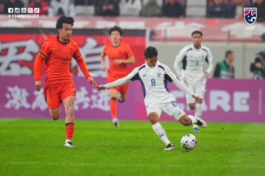 U23 Thailand missed out on victory against China in their opening match.