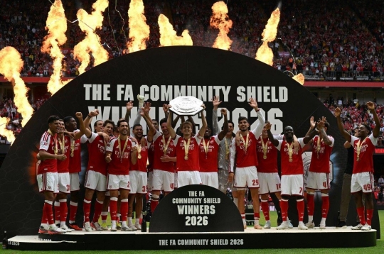 Lifting the Super Cup, Arsenal captain proudly declares war on all of Europe