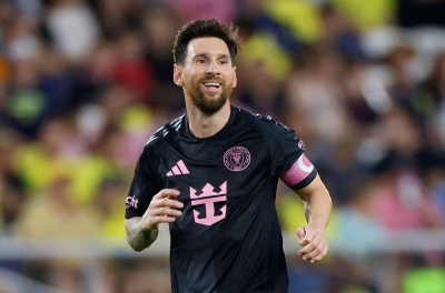 Inter Miami unveils new 'robe' for Messi