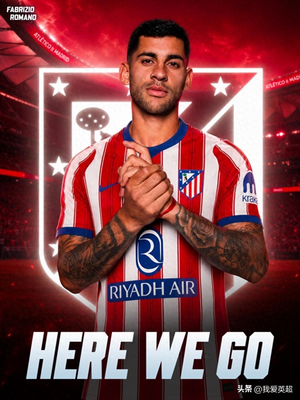 Atletico Madrid beats three top clubs! The Spanish side signs Argentine starting center-back, aged 28, for a €40 million transfer fee, leaving Tottenham at a loss.