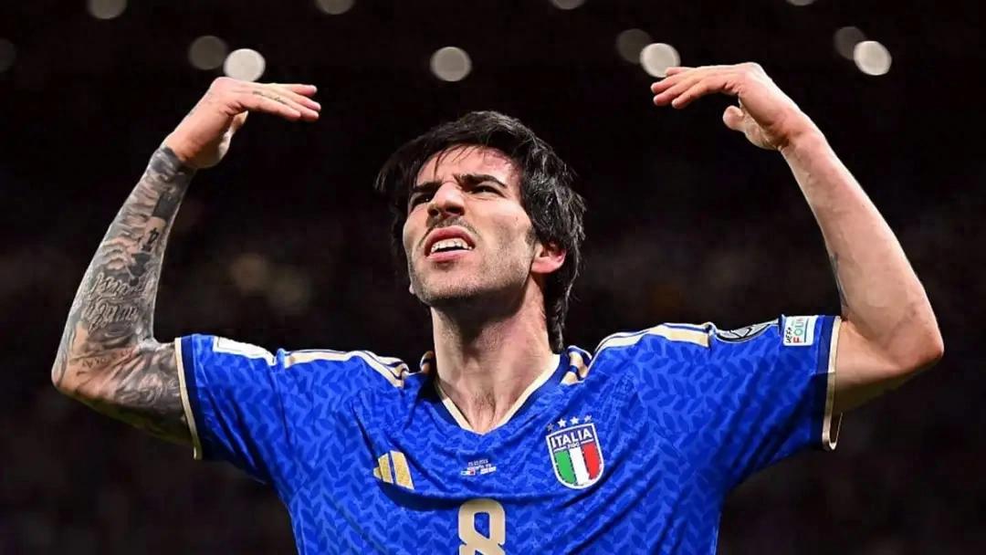 Tonali "Lifts" Italy, Three Top Strikers Help Their Teams Secure Half a Ticket to the World Cup