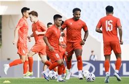 Vietnam's team is ready for the ASEAN Cup 2026 second-leg semifinal.