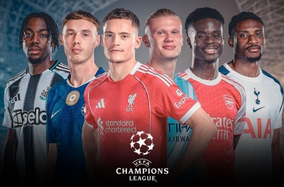 The English Premier League unexpectedly receives a blow from the UEFA Champions League.