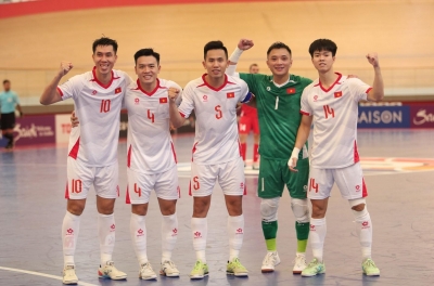 Vietnam's national team is grouped with host Thailand in the AFF Cup's Group A.
