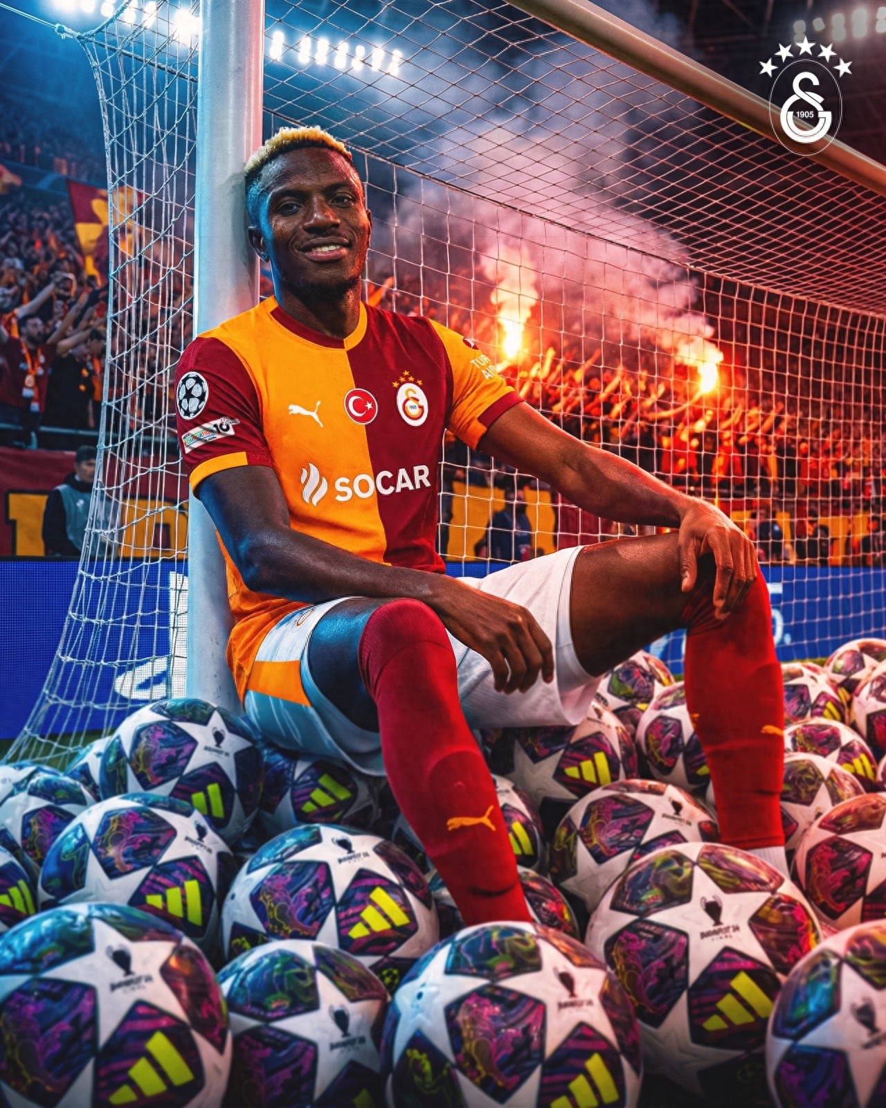 Delivering results for money: Former Serie A top scorer averages involvement in one goal per Champions League match, leading the Turkish Super League powerhouse into the knockout stage.