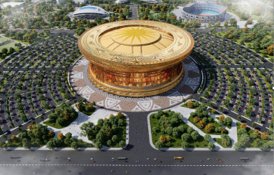 Official: Vietnam's largest stadium in the world continues to be renamed.