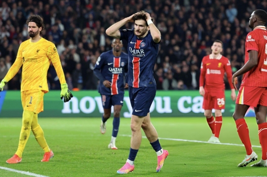PSG suffers a major disadvantage ahead of the Champions League clash with Liverpool