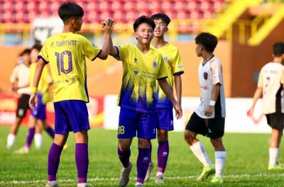 Hanoi I secures a decisive victory in their opening match of the 2026 National U15 Championship Finals