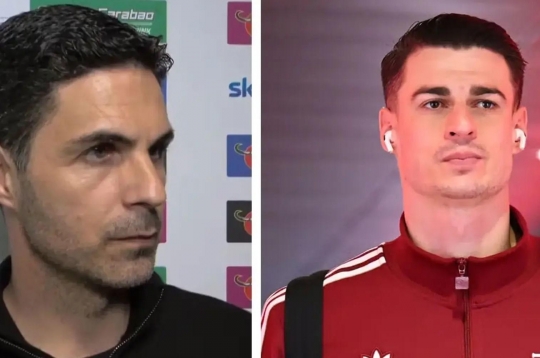 Arteta explains why Kepa was chosen to start.