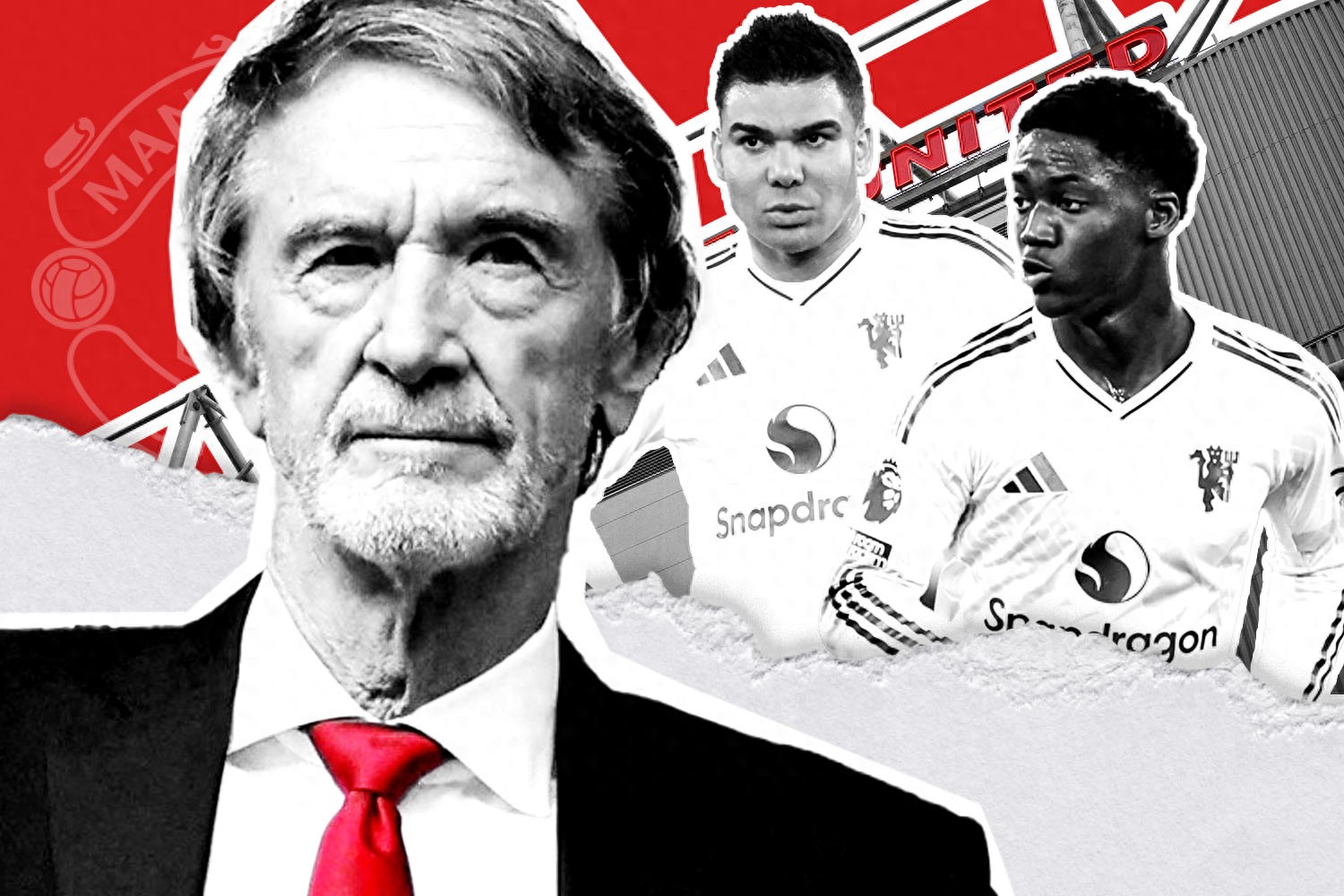 Manchester United's locker room is upset with Sir Jim Ratcliffe's nonsense! Despite his apology, penalties may still follow, and the new stadium project might be canceled.