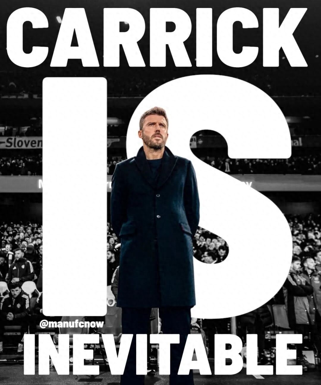 Manchester United's appointment of Carrick as permanent manager appears almost inevitable! The dressing room supports Beckham and Giggs backing him, two advantages attract.