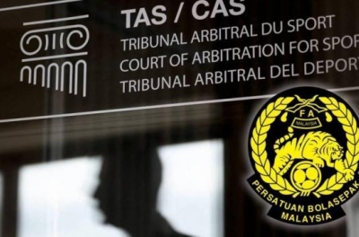 Following Malaysia, another national team appeals to CAS