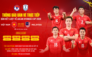 Direct ticket sales for the second leg of the Vietnam-Malaysia semi-final