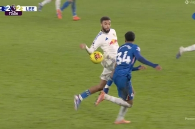 Chelsea fans went wild over the controversial VAR decision