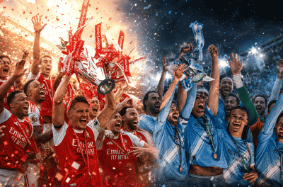 Arsenal meets 'lucky charm' in English Super Cup, Man City clearly inferior