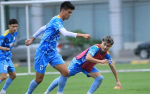 VTV5 and VTV6 live broadcast of the U23 Vietnam vs U23 Thailand football match at 14:00 today