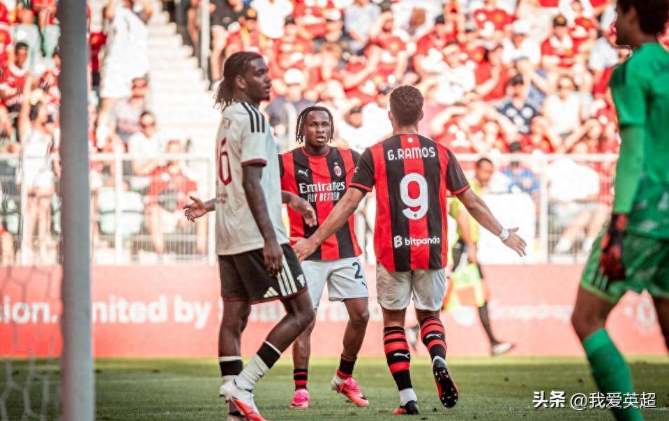 AC Milan staged a comeback to beat Manchester United 4-2, scoring three consecutive goals. New coach Amorim secured his first victory since taking charge, while the €80 million new signing contributed one goal and two assists.