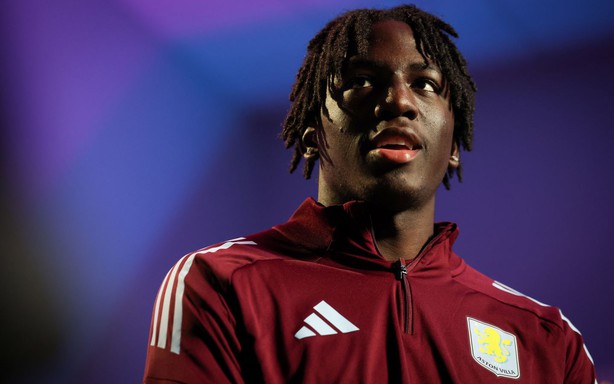 Who is the Aston Villa star born in 2009 who just made history in the European Super Cup?