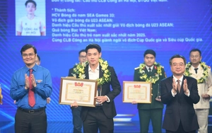 Nomination for the 2026 Sports Contribution Awards: Nguyễn Đình Bắc's impressive collection of personal titles