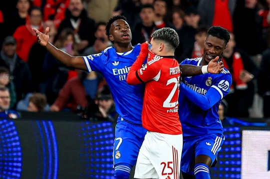 Benfica fully supports the player accused of racism against Vinicius
