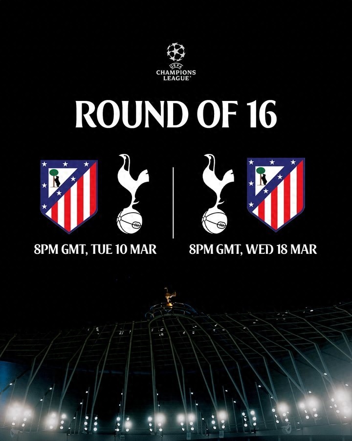 Tottenham vs Atletico Preview: Tottenham's -3 Goal Deficit Makes Turnaround Difficult, Need to Focus Energy on Premier League Survival; Atletico Stable Defense to Advance