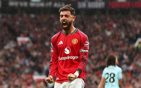 If Bruno Fernandes is number 2, no one is number 1.
