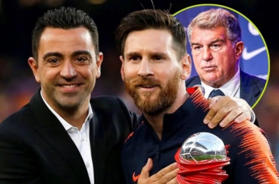 Xavi accused of lying about Messi's return to Barcelona