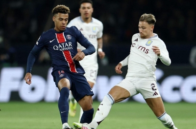 Live football PSG vs Aston Villa, 2:00 AM today August 13