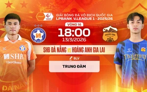 Link to watch live football SHB Da Nang vs Hoang Anh Gia Lai at 18:00 today, V-League round 16